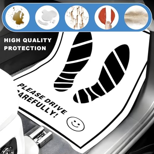 100 PCS Paper Car Floor Mats, Temporary Foot Mat Auto Detailing Supplies - Image 4