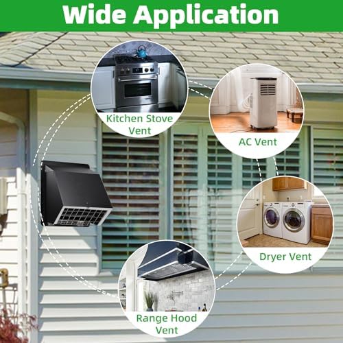4" Dryer Vent Cover Outdoor, Dryer Vent Covers - Image 7