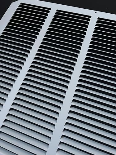 Fits 20x16 Duct Opening Stamped Steel Return Air Grille Vent Cover Grille - Image 3