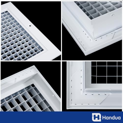 Fits 16x16 Duct Opening | Aluminum Eggcrate Return Air Grille | Low Noise & - Image 4