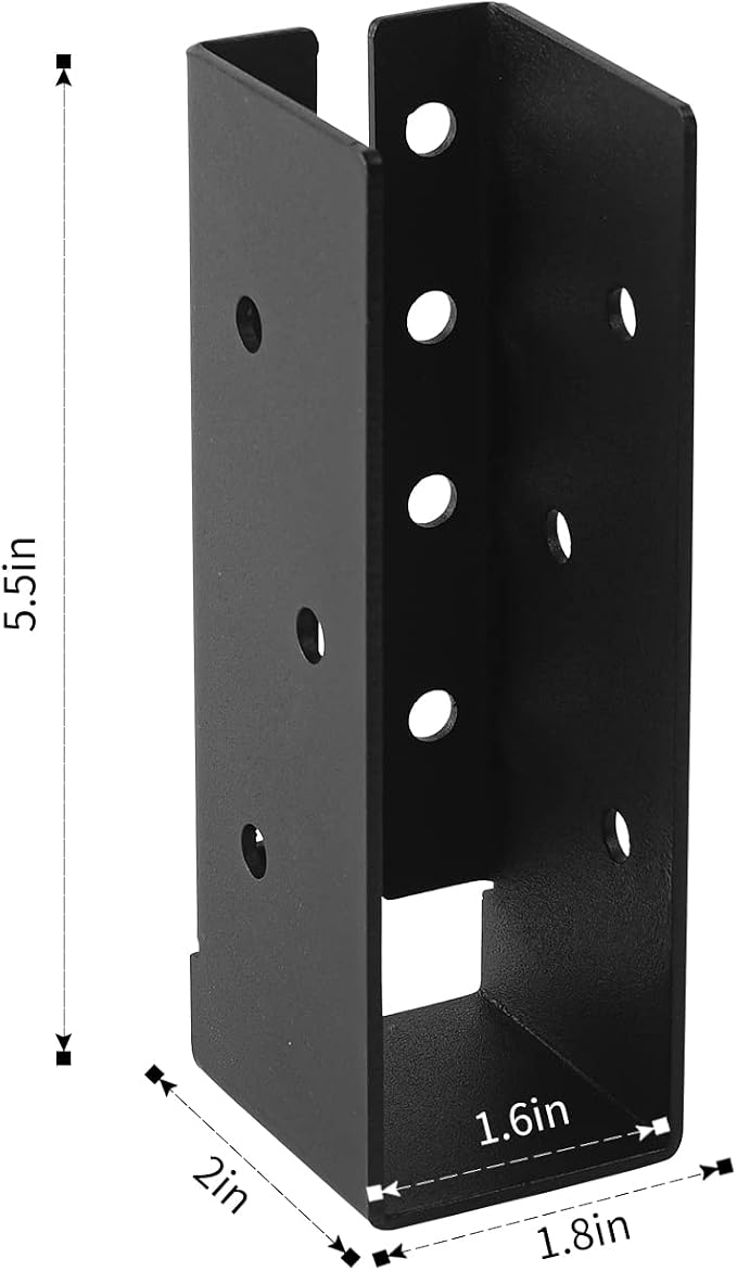 12 Pcs of 2"x6" Concealed Joist Hangers - Image 2
