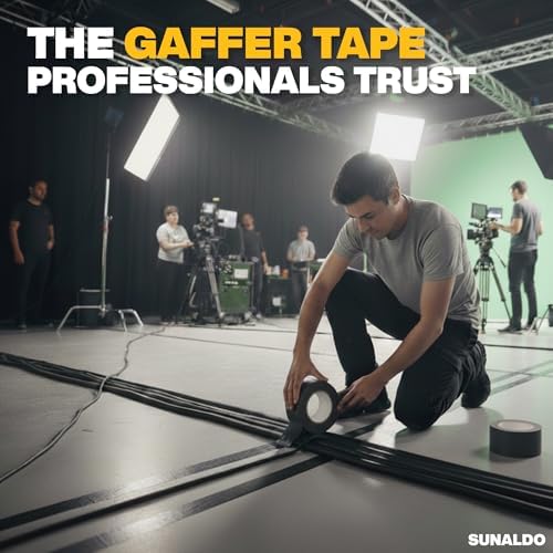 Gaffers Tape Heavy Duty, Easy Rip, No Residue | Grey - Image 7