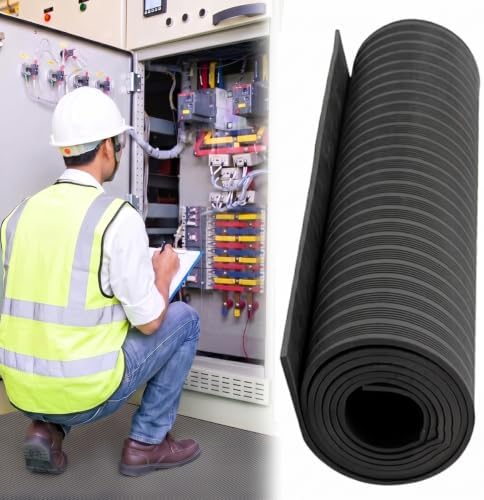 Industrial Insulation Rubber Mat by Unknown