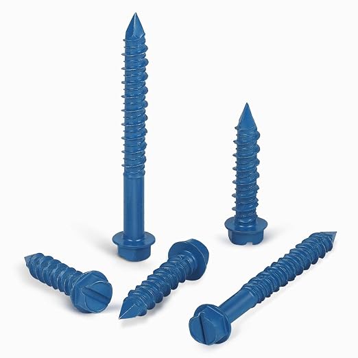3/16" x 1-1/4" Concrete Screws, - Image 5
