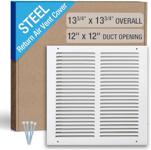 Return Air Grille HVAC Vent Cover by Hoovate