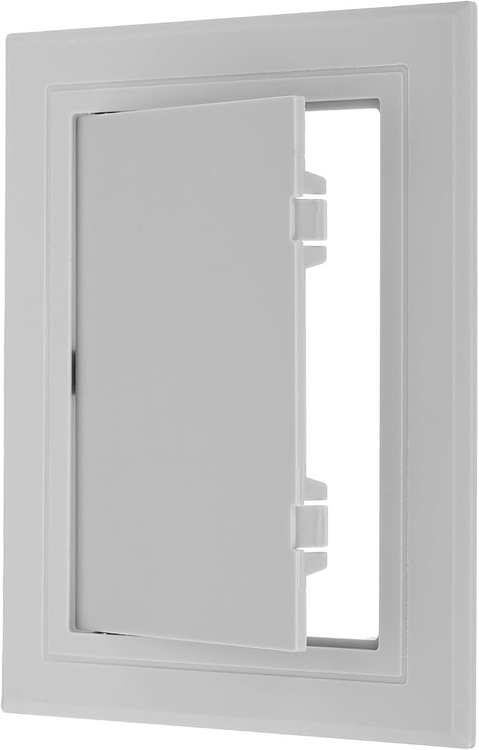 PATIKIL 6x4 inch Removable Hinged Access Panel, ABS Plumbing Access Doors Easy by PATIKIL