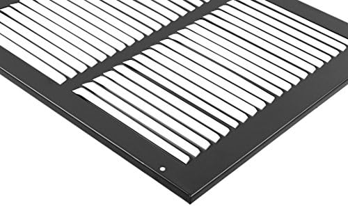 HVAC Premium 10'' x 6'' Flat Stamped Steel Return Air Grille - Image 4