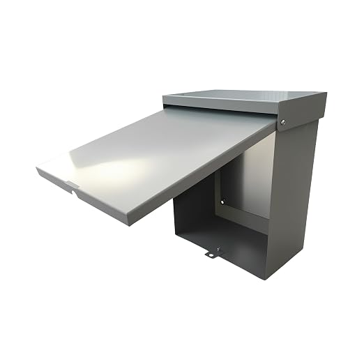 16x12x6 Metal Outdoor Electrical Box, IP66 Waterproof Lockable Enclosure | by Unknown