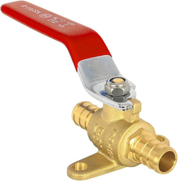 30PC EFIELD 1/2" Crimp Pex Ball Valve - Image 2