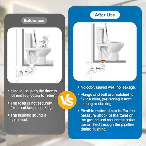 Universal Extra-Thick Toilet Wax Ring, Heavy-Duty Wax Ring - Image 4