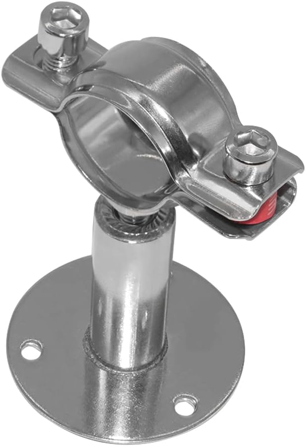Beduan 2 Inch Stainless Steel Pipe Support Wall Ceiling Mount Pipe Strap Clamp - Image 4