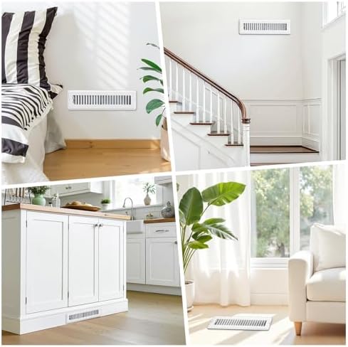 2x14 Floor Register, 4 Pack Floor Vents - Image 4
