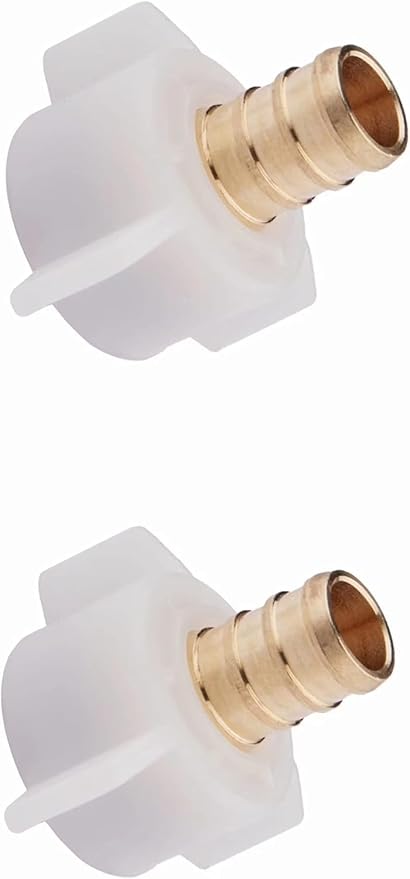 EFIELD Pex 3/4" Pex X 3/4" Female NPT Swivel Adapter Brass Crimp Fittings - Image 4
