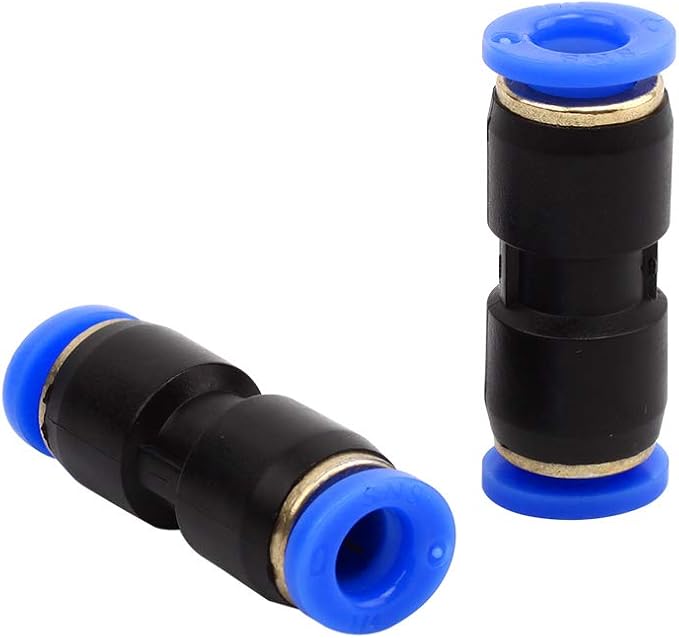 SNS 5/32" Tube OD Plastic Straight Union Pipe Tube Fitting Straight Pneumatic - Image 7