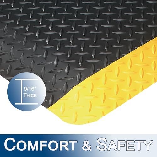 Durable Corporation-442S35BKY Vinyl Diamond-Dek Sponge Industrial Anti-Fgue - Image 4