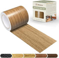 Besezx Wood Grain Tape, 2.4" X15', Self Adhesive Wood Grain Repair Patch by Besezx