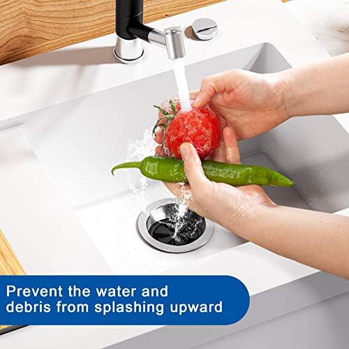 2PCS Garbage Disposal Splash Guard Collar Sink Baffle, Food Waste Disposer - Image 5