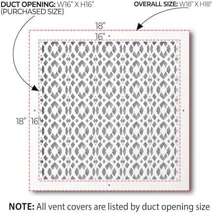 SABA Home Decor Air Vent Cover Grille - Image 2