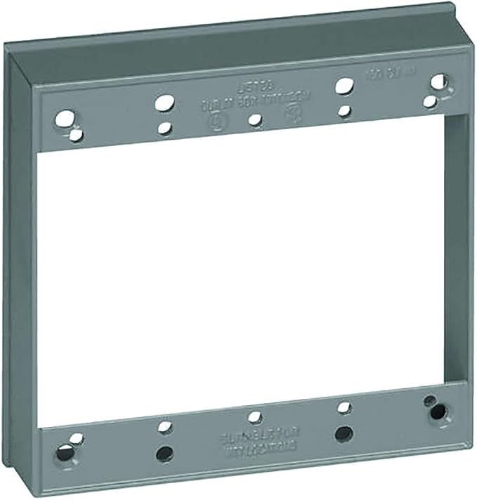 Sigma Engineered Solutions 14323 2-Gang Weatherproof Extension Ring by SigmaEngineeredSolutions