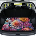 ELEQIN Car Cargo Liner, All Weather Heavy Duty Trunk Liner, Dahlia Flower by ELEQIN