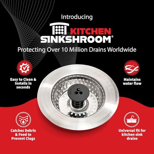 SinkShroom Revolutionary Clog-Free Sink Strainer Basket - Image 2