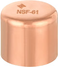 1 Piece EFIELD 1-1/4-inch Solder Copper Pipe End Cap | Copper Plumbing Fittings by EFIELDPEXTUBING