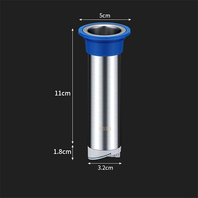 Stainless Steel Floor Drain Extension Tube | Anti-Odor Sewer Pipe Core Sink - Image 7