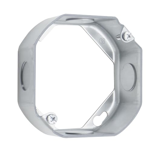 4-in Octagon Extension Ring, UL Listed | 1-1/2-in Deep by XGGYA