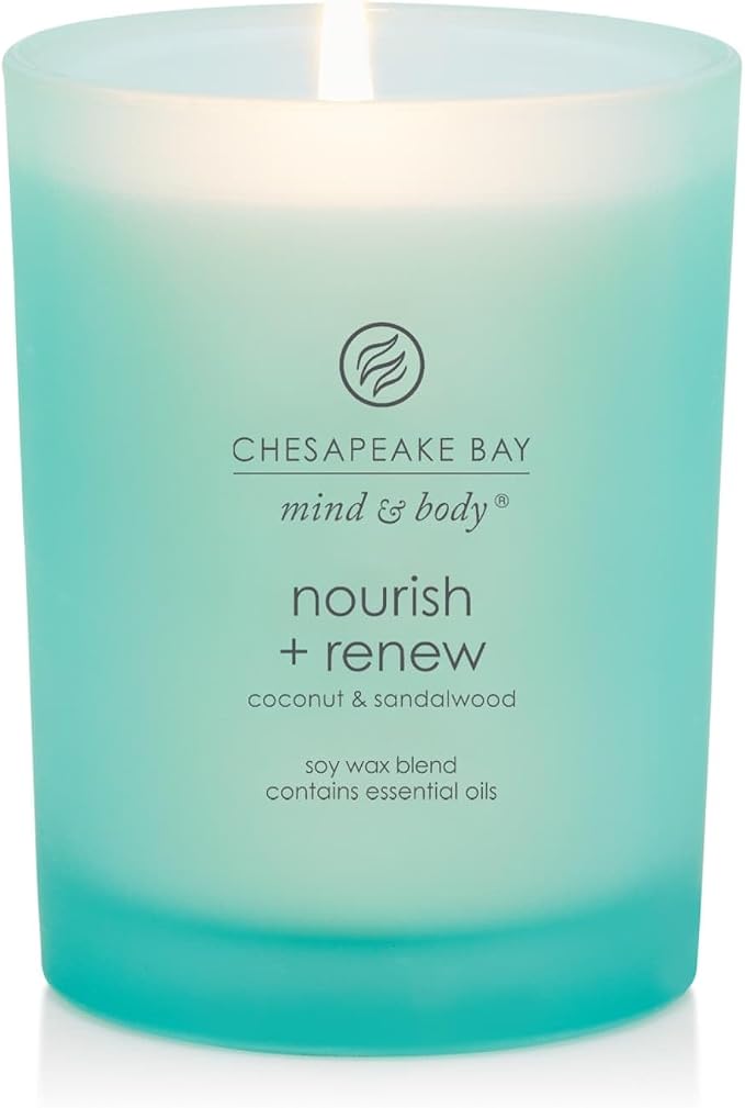 Chesapeake Bay Candle Mind & Body Medium Jar Candle Nourish + Renew - Image 3