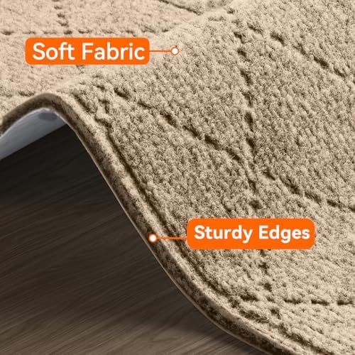 Stair Treads for Wooden Steps 15 PCS Non Slip Stair Rugs Khaki - Image 2