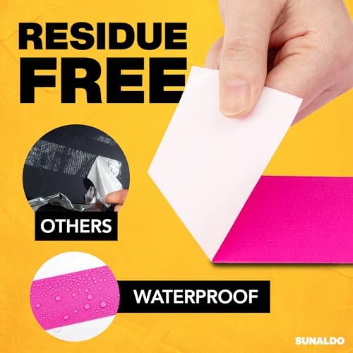 Gaffers Tape Heavy Duty, Easy Rip, No Residue | Pink - Image 4