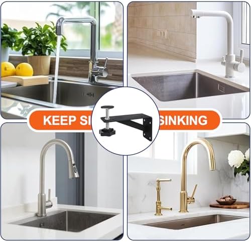 4 Pcs Undermount Kitchen Sink Support - Image 7