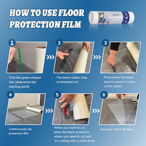 Yiech Carpet Protection Film 48" x 200' - Image 4