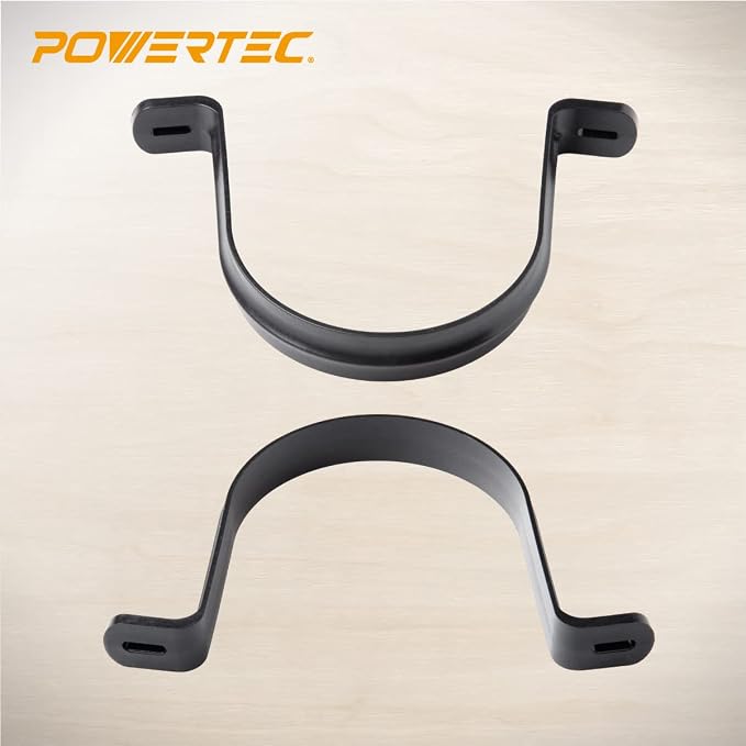POWERTEC 70343-P2V Hangers for 4" Dust Collection Hose, Pipes and Dust - Image 4