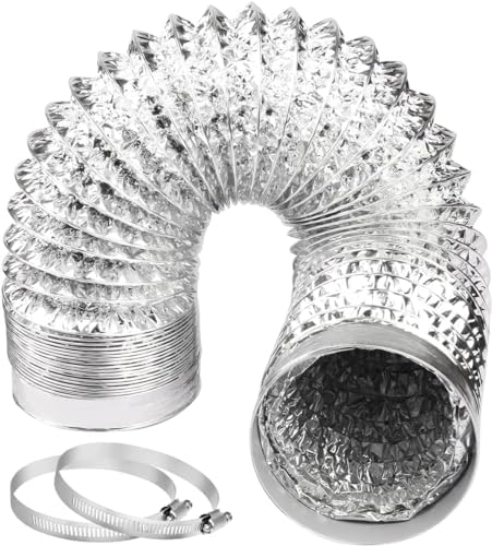 4 Inch 10FT Dryer Vent Hose, Flexible Air Ducting by Omont
