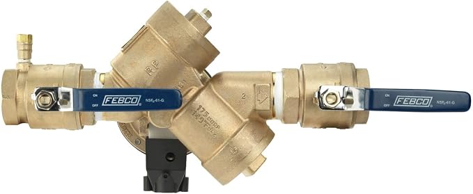 Febco LF825Y RPZ Backflow Preventer, Lead-Free Bronze, Y Pattern - Image 4