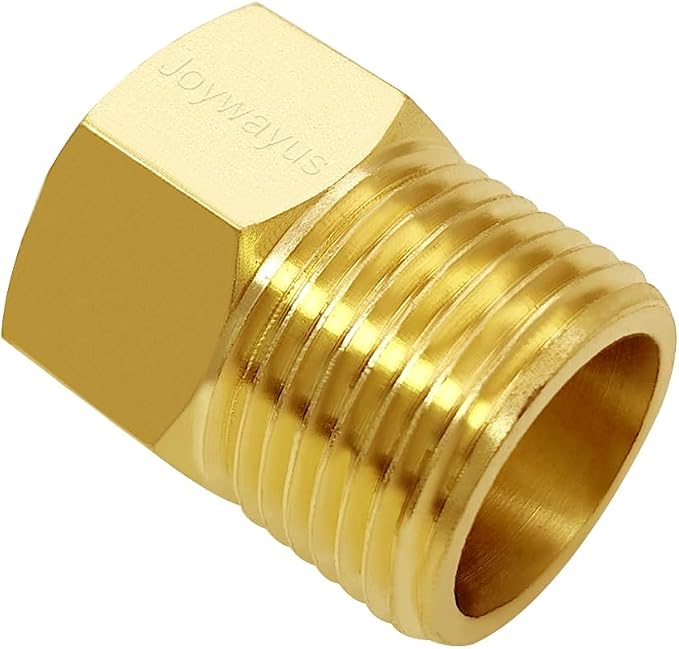 Joywayus Toilet Fill Valve Pipe Adapter 7/8" Male to 1/2" Female Bidet Hose - Image 4