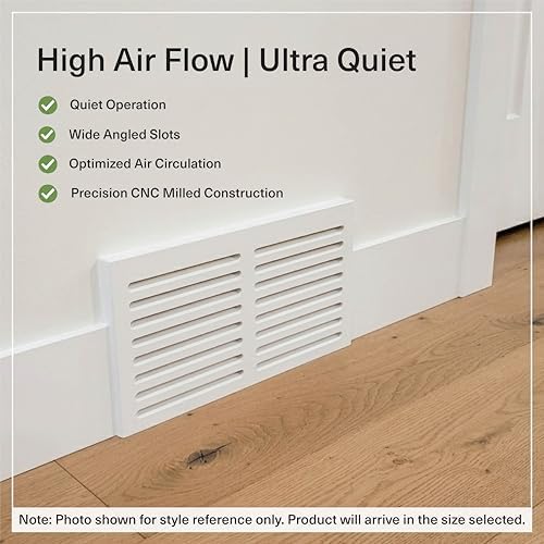 Return Air Grill 24x6 Duct Opening, Noise Free-high Airflow Vent Cover - Image 5