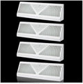 4PK 18 inch Baseboard Register Vent by EXCELFU