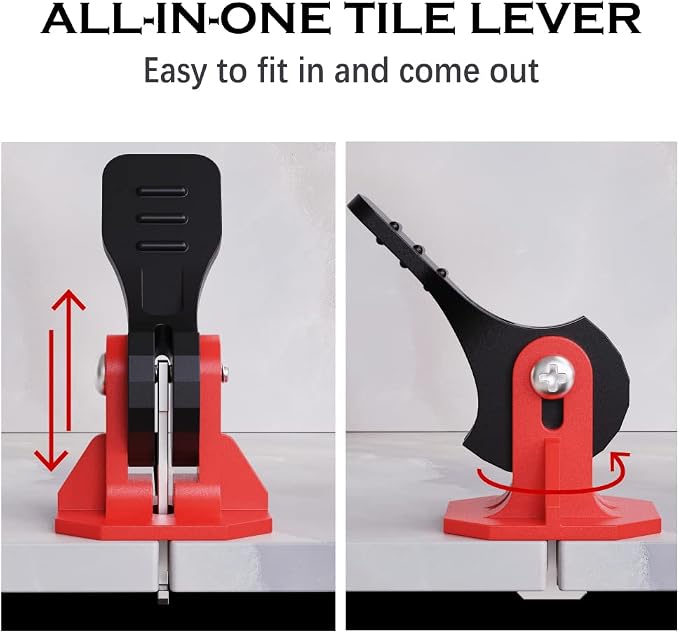 Tile Tools for Leveling Installation, Reusable Tile Leveling System, Floor - Image 3