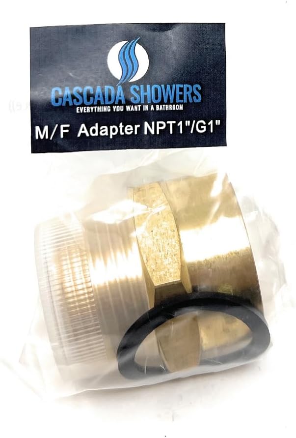 G Thread Female to NPT Thread Male Pipe Fitting Adapter - Image 3