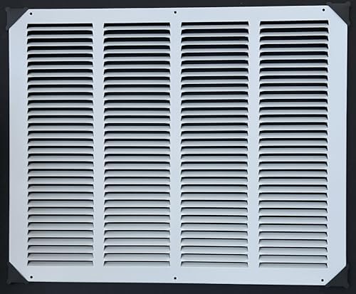 Fits 20x16 Duct Opening Stamped Steel Return Air Grille Vent Cover Grille - Image 2