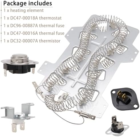 DV422EWHDWR/AA DV42H5200EF/A3 Dryer Heating Element Kit - Image 2