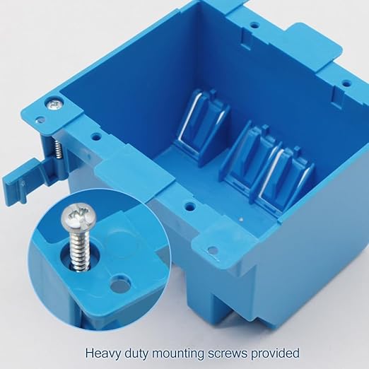2-Gang Old Work Box, Plastic Junction Box - Image 6