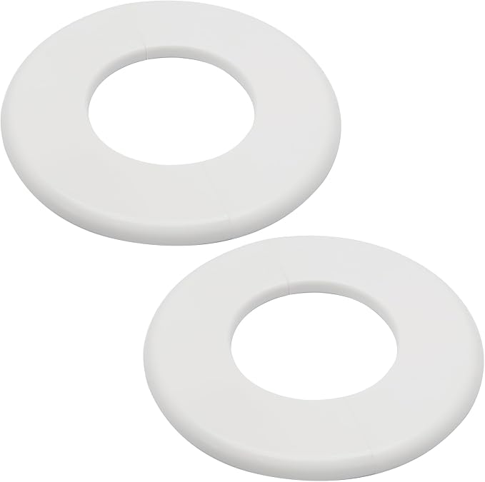 2 Pcs Wall Split Flange, Plumbing Cover Plates, - Image 2