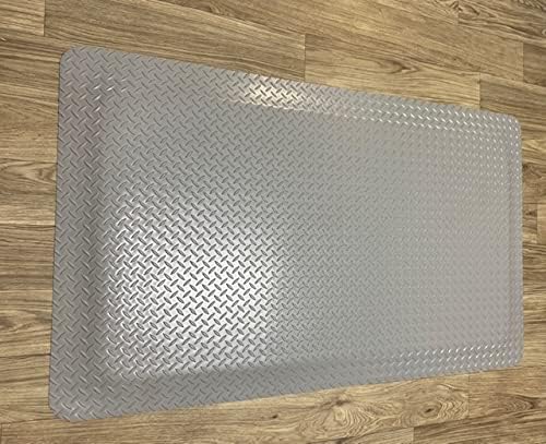 Rhino Mats DTT48DSGX48 Diamond Plate Anti-Fatigue Mat, 4 FT. x 48 FT. x 1 in. - Image 3