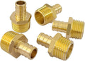Hooshing 5PCS Pex Fitting 1/2" Male NPT to 1/2" Pex Male Adapter | Heavy Duty by Hooshing