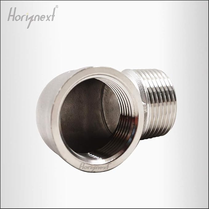 1'' NPT Stainless Steel Elbow, 90 Degree Water Hose Elbow - Image 7