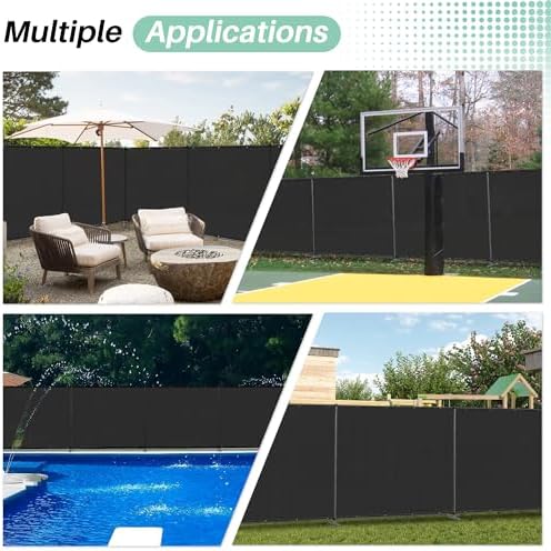 SunnyRoyal 6' x 75' Privacy Fence Screen Panel - Image 2