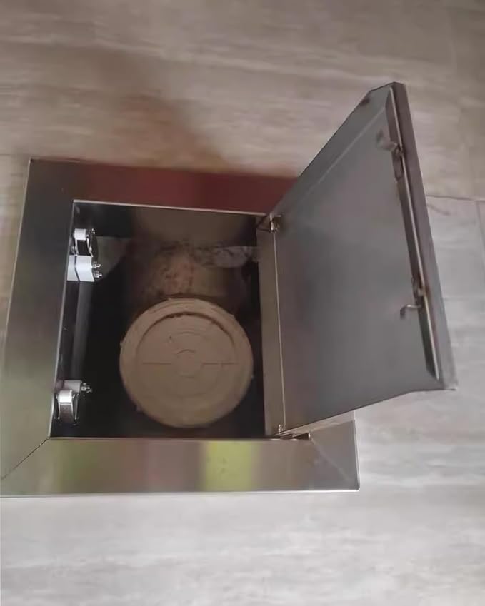 Metal Floor Access Panel for Plumbing Inspection, Shower Valve Cover, Durable by Unknown